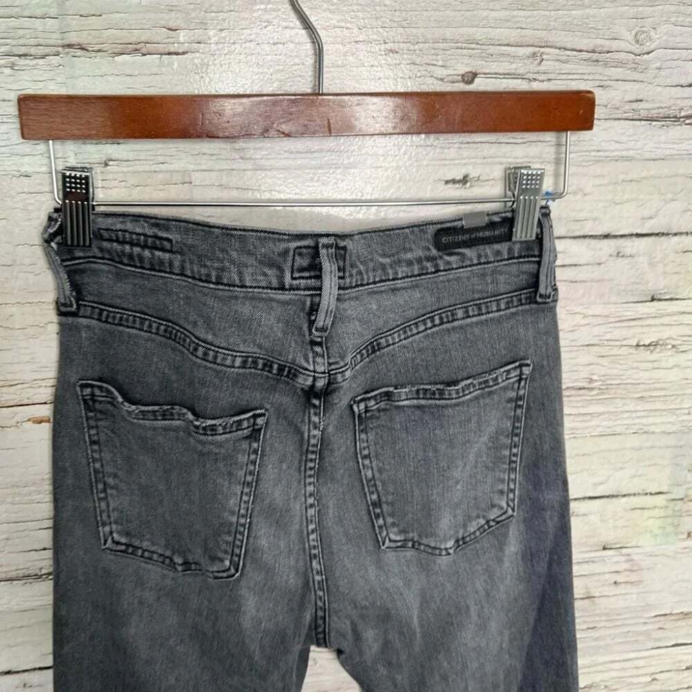 Citizens of humanity gray rocket skinny jeans size 26 - Picture 7 of 9